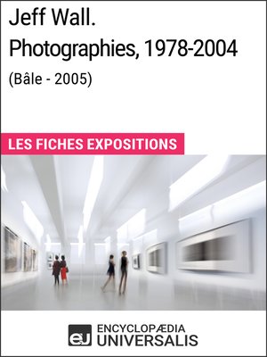 cover image of Jeff Wall. Photographies 1978-2004 (Bâle--2005)